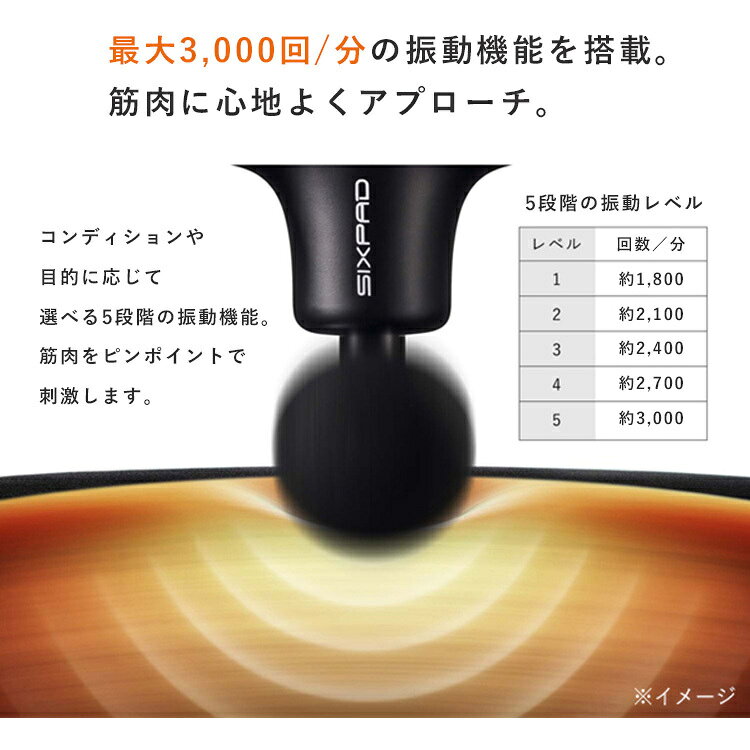 【中古品】【外箱なし】シックスパッド パワーガン( SIXPAD Power Gun ) MTG TRAIN...