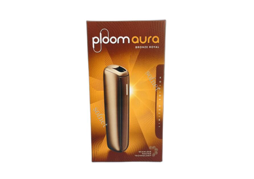 【新品・未開封】【限定】 プルーム オーラ Ploom aura BRONZE ROYAL ブロンズロイヤル スターターキット 本体・付属品 電子タバコ