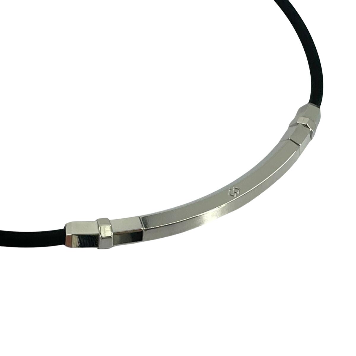 【中古品・未使用・OUTLET・本体のみ】コラントッテ TAO ネックレス スリム ARIE アリエ Colantotte M（43cm）ブラック×シルバー 磁気ネックレス TAO ネックレス M259212