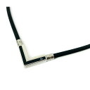 【中古品】コラントッテ TAO ネックレスα VEGA NEXT シルバー×ブラック LL 51cm K50308