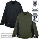 【ゴレアドール公式】goleador 裏起毛スムース/カノコ プラクティス切替 ハイネック シャツ gd-168 | ジャージ 伸縮 サッカー フットサル セッ...