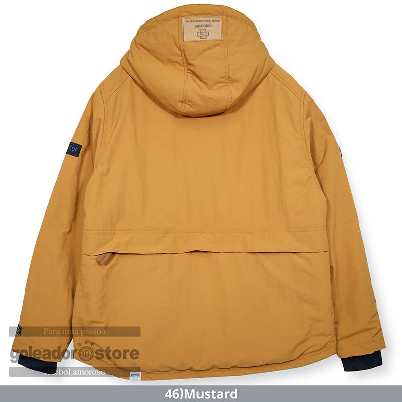 【ゴレアドール公式】goleador 高密度ナイロンワッシャー 中綿 オーバーサイズ BIGフード コート gd-178 | アウター メンズ カジュアル 防寒 ストリート