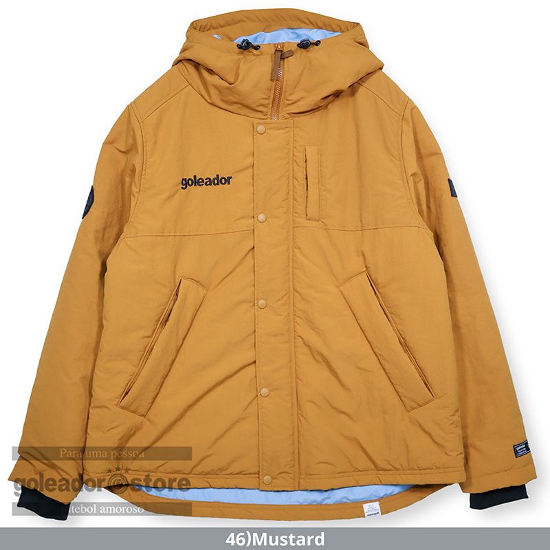 【ゴレアドール公式】goleador 高密度ナイロンワッシャー 中綿 オーバーサイズ BIGフード コート gd-178 | アウター メンズ カジュアル 防寒 ストリート