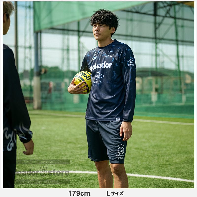 【ゴレアドール公式】goleador Nuvem guradation ロング プラクティスシャツ g-265...
