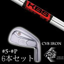 カスタムクラブ エミリッドバハマ カールヴィンソン CV8アイアン #5-PW 6本セット KBS TOUR V ツアー EMILLID BAHAMA