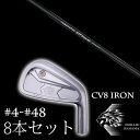 8本セット カスタムクラブ エミリッドバハマ カールヴィンソン CV8アイアン #4-#48 CRAZY STP Iron アイアン EMILLID BAHAM...