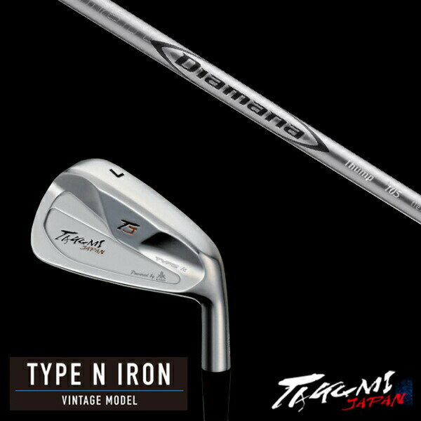 カスタムクラブ 共栄ゴルフ タイプN アイアン TYPE N IRON VINTAGE MODEL #4-PW 7本セット 三菱ケミカル ディアマナ サンプ D...