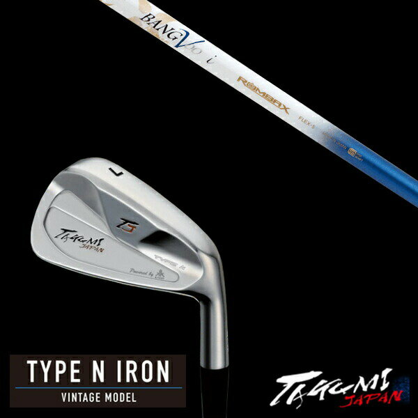 カスタムクラブ 共栄ゴルフ タイプN アイアン TYPE N IRON VINTAGE MODEL #4-PW 7本 ムジーク ロンバックス バンブー プレミア...