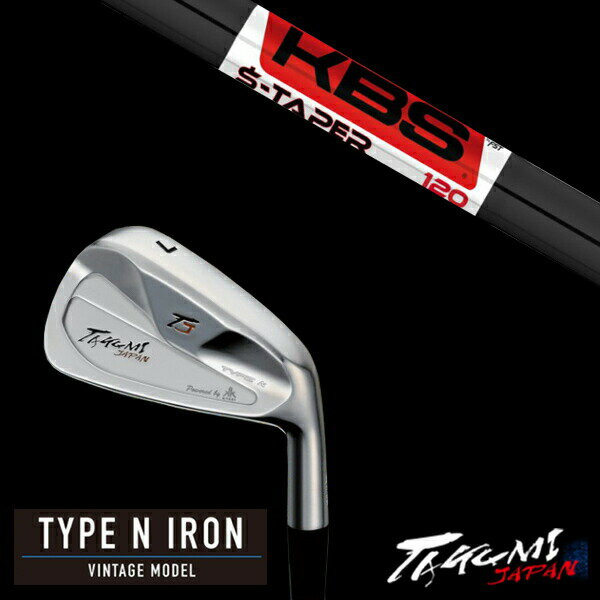 樂天商城 - カスタムクラブ 共栄ゴルフ タイプN アイアン TYPE N IRON VINTAGE MODEL #4-PW 7本セット KBS SテーパーブラックPVD S-TAPERblackPVD タクミジャパン takumi kyoei
