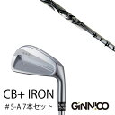 カスタムクラブ 7本セット / イオンスポーツ ジニコ GINNICO CB+ Iron #5-A / TRPX trpx-Iron トリプルエックス アイアン...