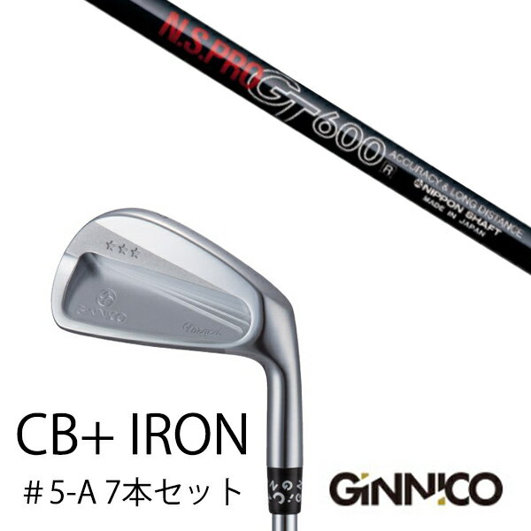 樂天商城 - カスタムクラブ 7本セット / イオンスポーツ ジニコ GINNICO CB+ Iron #5-A / NSプロ GT600 日本シャフト エヌエスプロ / EONSPORTS