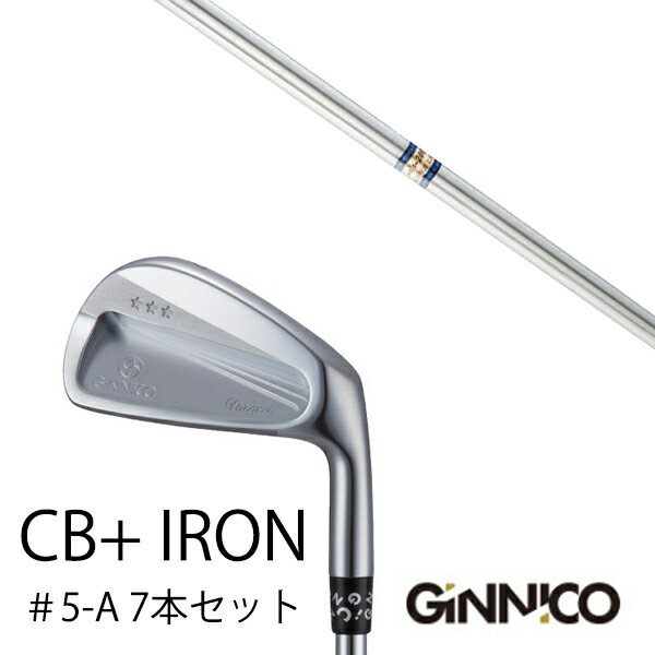 Rakuten - カスタムクラブ 7本セット / イオンスポーツ ジニコ GINNICO CB+ Iron #5-A / K's-2001α ケーズ2001アルファ 島田ゴルフ製作所 / EONSPORTS