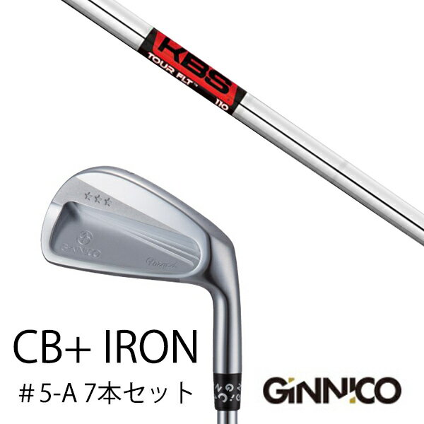 樂天商城 - カスタムクラブ 7本セット / イオンスポーツ ジニコ GINNICO CB+ Iron #5-A / KBS FLT TOUR FLTツアー / EONSPORTS