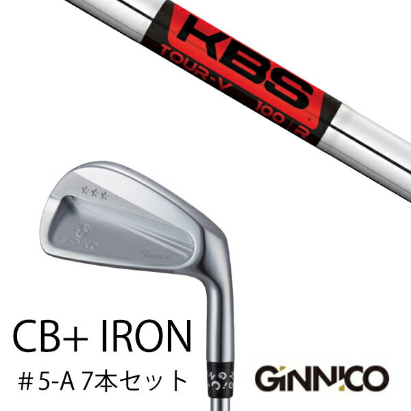 Rakuten - カスタムクラブ 7本セット / イオンスポーツ ジニコ GINNICO CB+ Iron #5-A / KBS TOUR V ツアー / EONSPORTS