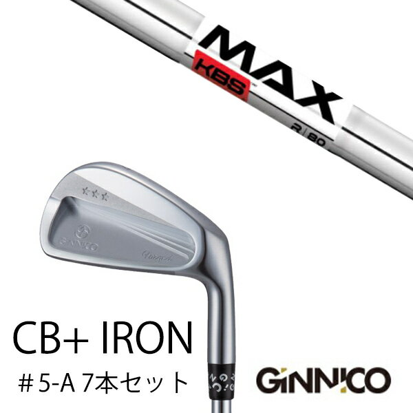 樂天商城 - カスタムクラブ 7本セット / イオンスポーツ ジニコ GINNICO CB+ Iron #5-A / KBS MAX80 マックス80 / EONSPORTS