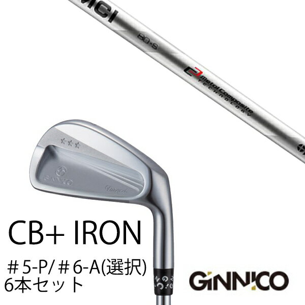 樂天商城 - カスタムクラブ 6本セット / イオンスポーツ ジニコ GINNICO CB+ Iron #5-P ＃6-A 番手選択 / MCI MCI50-MCI80 アイアン フジクラ / EONSPORTS