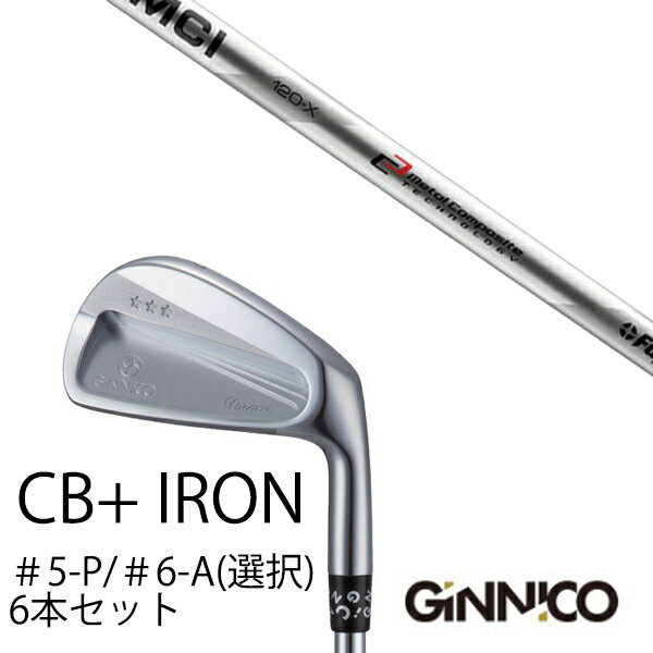 Rakuten - カスタムクラブ 6本セット / イオンスポーツ ジニコ GINNICO CB+ Iron #5-P ＃6-A 番手選択 / MCI MCI120 アイアン フジクラ / EONSPORTS
