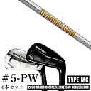 カスタムクラブ 2023 BALDO バルドコンペチオーネ 568 アイアン タイプ エムシー MC #5-PW 6本セット ダイナミックゴールド 120 DG120 トゥルーテンパー