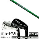 カスタムクラブ 2023 BALDO バルドコンペチオーネ 568 アイアン タイプ エムシー MC #5-PW 6本セット ワクチンコンポ GR351 WAC...