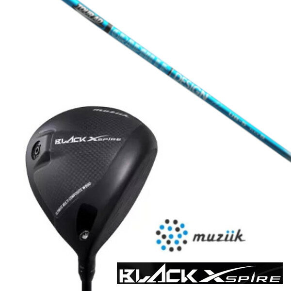 Other - カスタムクラブ ムジーク On The Screw BLACK XSPIRE DRIVER SLEルール適合 グラファイトデザイン TOUR AD UB シャフト