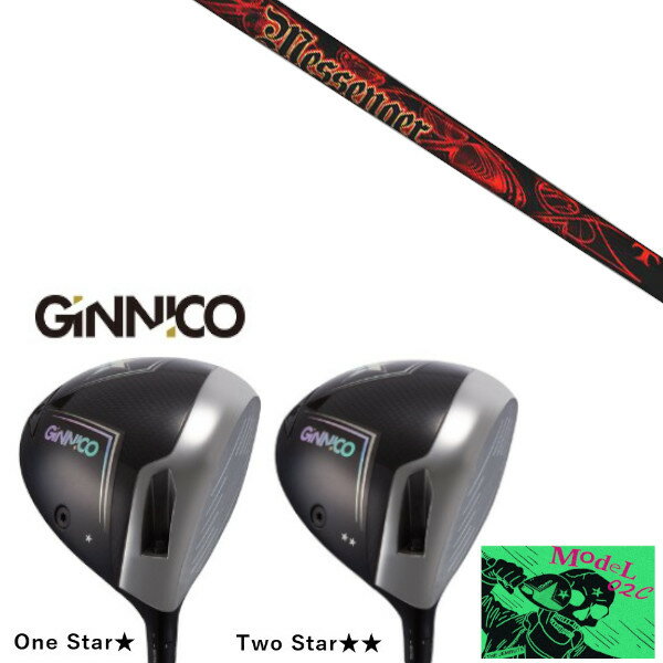 EON SPORTS - カスタムクラブ イオンスポーツ GINNICO MODEL02C DRIVER ジニコ モデル02C ドライバー トリプルエックス TRPX MESSENGER シャフト ヘッドカバー付き