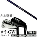 カスタムクラブ 【左右選択】 2023 BALDO バルド コンペチオーネ 568 アイアン タイプ ディシー DC #5-GW 7本セット CRAZY STP...