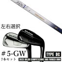 カスタムクラブ 【左右選択】 2023 BALDO バルド コンペチオーネ 568 アイアン タイプ ディシー DC #5-GW 7本セット ムジーク ロンバッ...