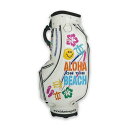 ALOHA ON THE BEACHカートキャディーバッグ【CB-009】bluetee ブルーティー(4)