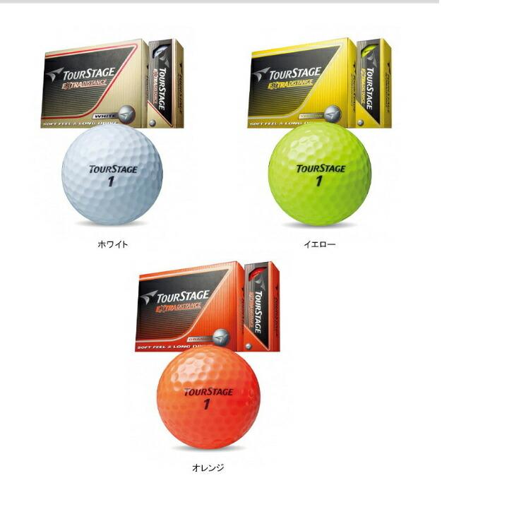 オウンネーム 名入れ対応 BRIDGESTONE Golf ブリヂストンゴルフ 日本正規品 TOURSTAGE EXTRA DISTANCE ツアーステージエクストラディスタンス ゴルフボール1ダース(12個入)