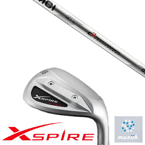 カスタムクラブ Muziik オーダーメイド ムジーク XSPIRE AL-FACE ウエッジ MCI MCI50-MCI80 フジクラ