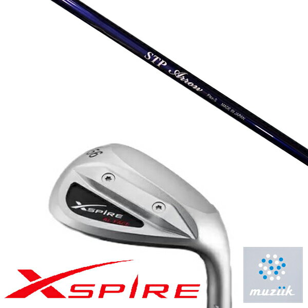 カスタムクラブ Muziik オーダーメイド ムジーク XSPIRE AL-FACE ウエッジ CRAZY STP ARROW STPアロー CRAZY