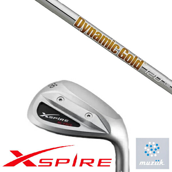 カスタムクラブ Muziik オーダーメイド ムジーク XSPIRE AL-FACE ウエッジ ダイナミックゴールド 120 DG120 トゥルーテンパー