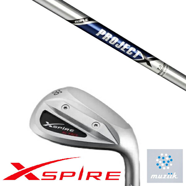 カスタムクラブ Muziik オーダーメイド ムジーク XSPIRE AL-FACE ウエッジ プロジェクX トゥルーテンパー
