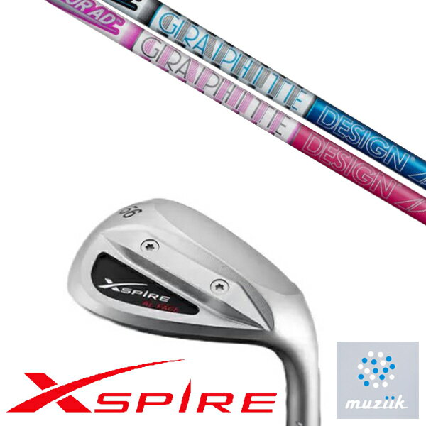 カスタムクラブ Muziik オーダーメイド ムジーク XSPIRE AL-FACE ウエッジ ツアーAD AD-50 Tour AD グラファイトデザイン