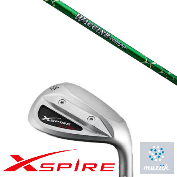 カスタムクラブ Muziik オーダーメイド ムジーク XSPIRE AL-FACE ウエッジ ワクチンコンポ GR351 WACCINEcompo GR351