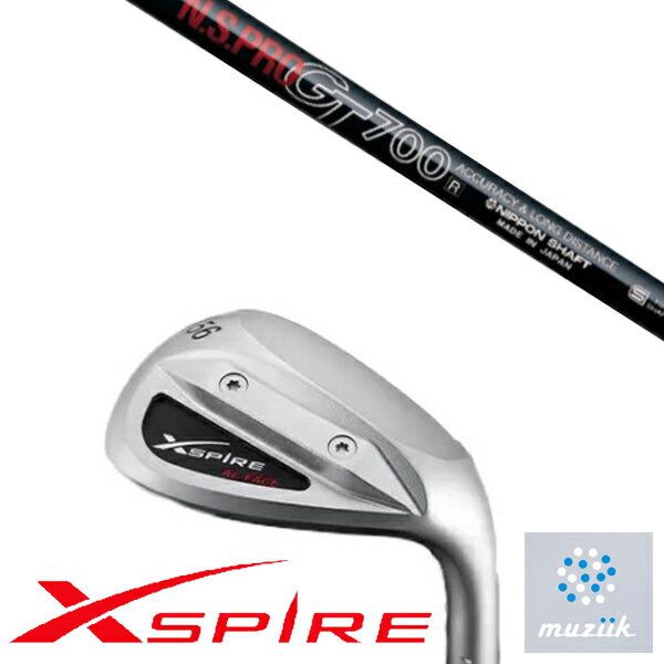 カスタムクラブ Muziik オーダーメイド ムジーク XSPIRE AL-FACE ウエッジ GT700 日本シャフト エヌエスプロ