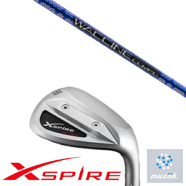 カスタムクラブ Muziik オーダーメイド ムジーク XSPIRE AL-FACE ウエッジ ワクチンコンポ GR561 WACCINEcompo GR561