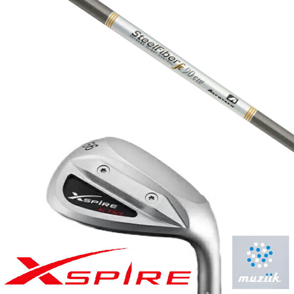カスタムクラブ Muziik オーダーメイド ムジーク XSPIRE AL-FACE ウエッジ スチールファイバー FC シリーズ トゥルーテンパー