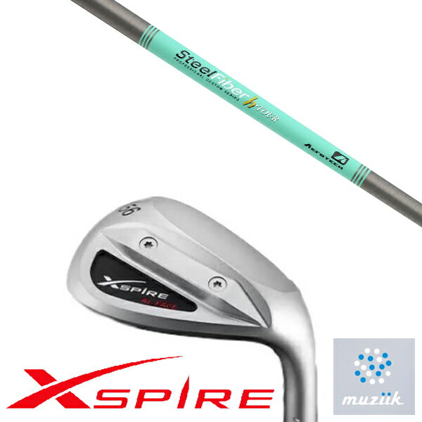 カスタムクラブ Muziik オーダーメイド ムジーク XSPIRE AL-FACE ウエッジ スチールファイバー Hツアー シリーズ トゥルーテンパー