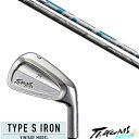 カスタムクラブ 共栄ゴルフ タイプS アイアン TYPE S IRON VINTAGE MODEL #4-PW 7本 エアスピーダー エアスピーダープラス アイ...