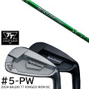 カスタムクラブ 2024年モデル バルド TT フォージドアイアンDC ツアーサテン ツアーブラック #5-PW 6本セット / ワクチンコンポ GR351 W...