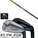 カスタムクラブ 2024年モデル バルド TT フォージドアイアンDC ツアーサテン ツアーブラック #5-GW 7本セット / バシレウス ビズ Basile...