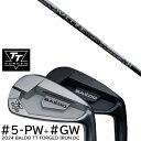 カスタムクラブ 2024年モデル バルド TT フォージドアイアンDC ツアーサテン ツアーブラック #5-GW 7本セット / ワクチンコンポ GR331 W...