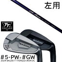 左用 カスタムクラブ 2024年モデル バルド TT フォージドアイアンDC ツアーサテン ツアーブラック #5-GW 7本セット / クレイジー STP AR...