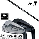左用 カスタムクラブ 2024年モデル バルド TT フォージドアイアンDC ツアーサテン ツアーブラック #5-GW 7本セット / クレイジー STP Ir...