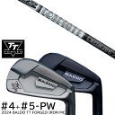 カスタムクラブ 2024年モデル バルド TT フォージドアイアンMC ツアーサテン ツアーブラック #4-PW 7本セット / ツアーAD AD-105 AD...