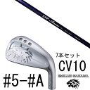 カスタムクラブ エミリットバハマ カールヴィンソン CV10 アイアン #5-#A 7本セット / クレイジー STP ARROW STPアロー CRAZY