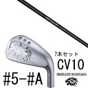 カスタムクラブ エミリットバハマ カールヴィンソン CV10 アイアン #5-#A 7本セット / クレイジー STP Tour STPツアー CRAZY