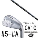 カスタムクラブ エミリットバハマ カールヴィンソン CV10 アイアン #5-#A 7本セット / ワクチンコンポ GR331 WACCINEcompo GR3...