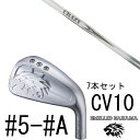 カスタムクラブ エミリットバハマ カールヴィンソン CV10 アイアン #5-#A 7本セット / クレイジー ARROW IRON アローアイアン